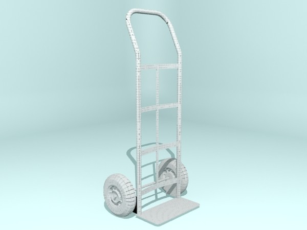 3d model dolly handtruck - Dolly / Hand Truck by christiano247